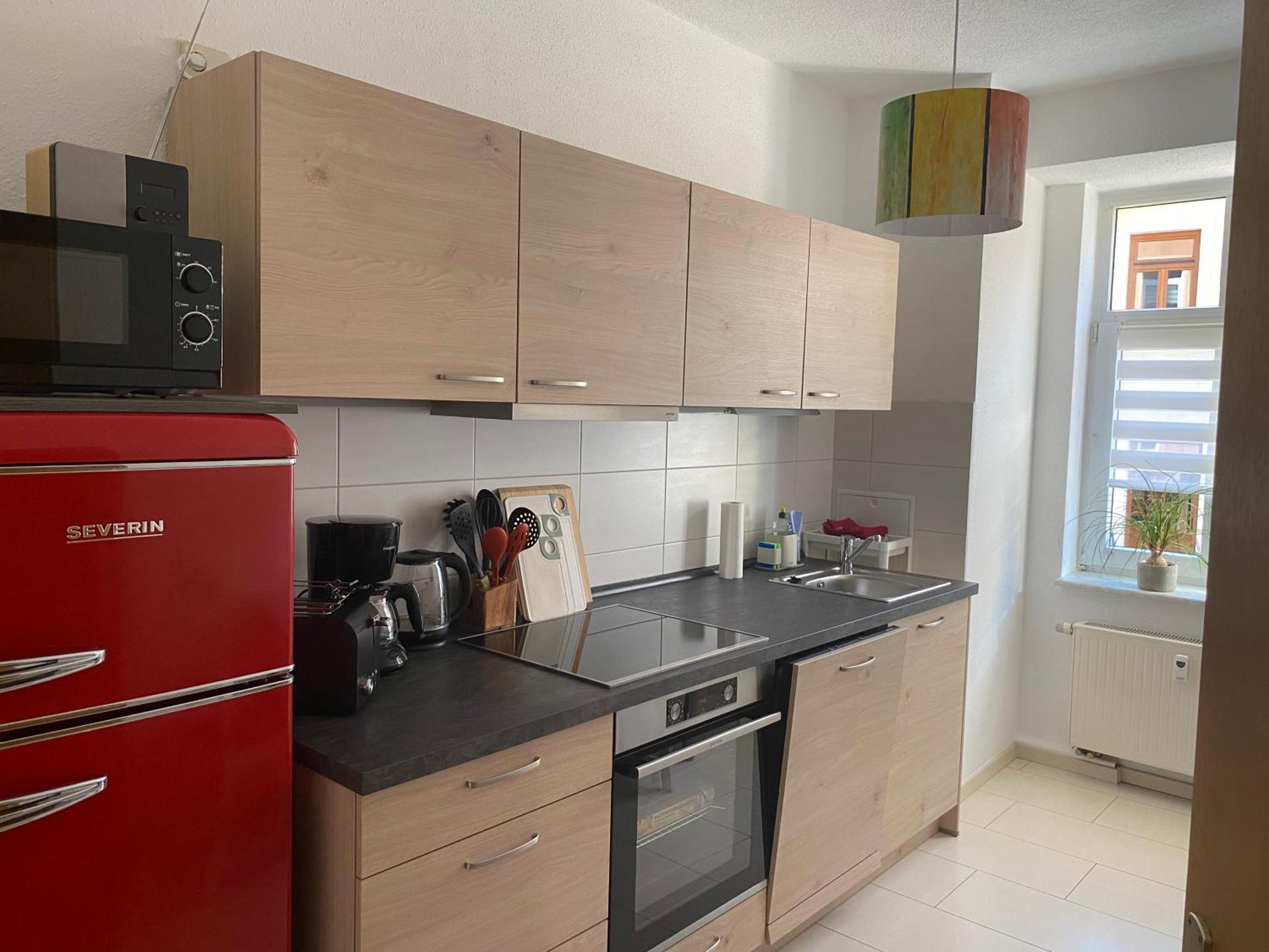 Ferienwohnung Zwoenitz Bagian luar foto